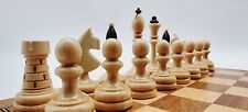 Juego de ajedrez checo vintage Česká Klubovka con caja R | Piezas raras | K = 105 mm | 1988, usado segunda mano  Embacar hacia Argentina