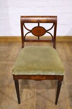 Antique inlaid salon occasional chair - bedroom chair - desk chair, used for sale  Shipping to South Africa