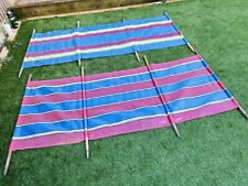 Striped windbreak pair for sale  Shipping to Ireland