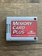 Cartão de memória MEMORY CARD PLUS com 4 slots - etiqueta vermelha para Nintendo 64 N64, usado comprar usado  Enviando para Brazil