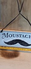 Moustache ceramic sign for sale  SOUTHEND-ON-SEA
