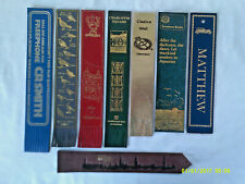 Leather bookmarks. various for sale  Shipping to Ireland