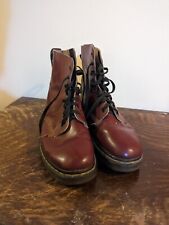 Martens size maroon for sale  MANCHESTER