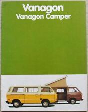 Volkswagen vanagon vanagon for sale  LEICESTER