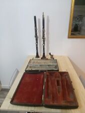 Lot of old clarinets BUFFET CRAMPON PARIS + boxes , used for sale  Shipping to South Africa