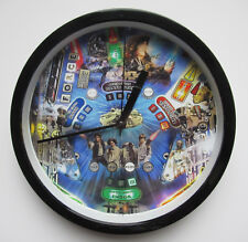 Used, Handmade Star Wars Figures Battery Wall Clock Movie Film Photo Pinball Machine for sale  Salem
