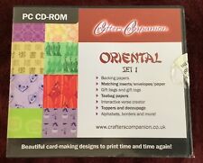 Crafters companion oriental for sale  CRAMLINGTON