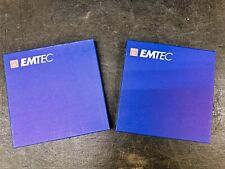 Par de EMTEC SM468 R 1/4" fita 7" carretel x 1200 pés - Novo estoque antigo comprar usado  Enviando para Brazil