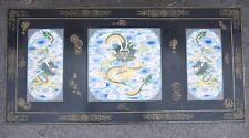 Mesa rara 4 pés dragão cloisonne mesa laca oriental chinoiserie monumental comprar usado  Enviando para Brazil