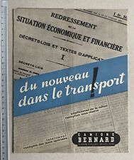 Catalogue brochure camions d'occasion  Bouguenais
