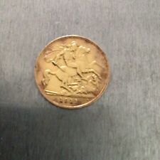 Gold 1911 half for sale  HELSTON