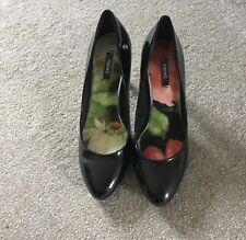 Patent leather black for sale  WARWICK