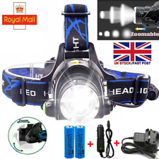 Headlamp rechargeable 350000lm for sale  UK