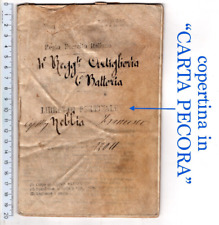 Libretto 1882 regio usato  Italia