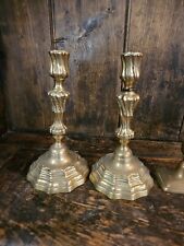 Brass candlesticks pairs for sale  EXETER