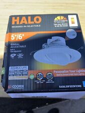 Halo RA 5/6 in. LED Recessed Trim 5 Selectable CCT New Other for sale  Shipping to South Africa