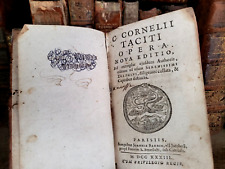 1733 NOVA EDIÇÃO DAS OBRAS DE C. CORNELIUS TACITI comprar usado  Enviando para Brazil