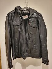Levis leather trucker for sale  KEIGHLEY