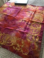 Versace silk scarf for sale  EDGWARE