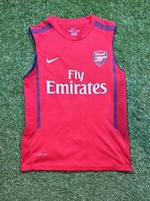 Used, Vtg Nike Arsenal Mens Sz Medium Red Soccer Tanktop Jersey Football Training Kit for sale  Shipping to South Africa