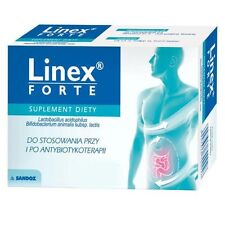 LINEX Forte 14 kaps bakterie kwasu mlekowego Antybiotykoterapia FLORA BAKTERYJNA na sprzedaż  PL