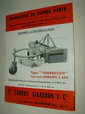 Prospectus tracteur carroy d'occasion  Cluny