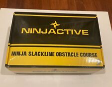 NINJACTIVE Ninja Warrior Slackline 10 Curso de Obstáculos, Niños Fuera de Juego segunda mano  Embacar hacia Argentina