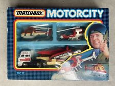 Juego de regalo Matchbox MC-12 ""Red Rebels"" 2 helicópteros y DAF semi y jet box 1987 segunda mano  Embacar hacia Argentina