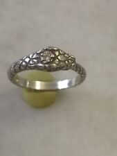 Used, Antique  Rare  Silver 800, Diamonds, Snake -Ouroboros  Occult ,Magic   Ring for sale  Shipping to South Africa