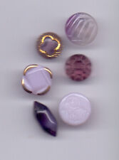 Vintage glass buttons for sale  SHEFFIELD