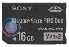 Mark2 Memory Stick MS Pro Duo Memory Card for Sony 16GB PSP and Cybershot Camera, used for sale  Shipping to South Africa