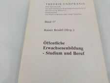 öffentliche erwachsenenbildun gebraucht kaufen  Stadthagen