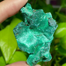 Usado, Amostra mineral áspera cluster de fibra cristal malaquita verde natural 48G comprar usado  Enviando para Brazil