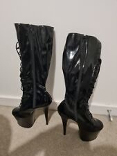 Pleaser boots size for sale  WYMONDHAM