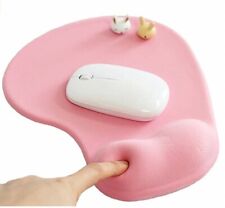 Almohadilla de ratón de oficina con soporte de muñeca de gel - almohadilla de ratón ergonómica para juegos (rosa), usado segunda mano  Embacar hacia Argentina