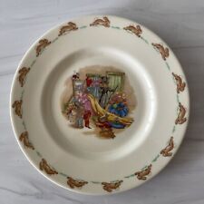 Usado, "Plato para vestir Royal Doulton Bunnykins bebé niño Inglaterra 8""" segunda mano  Embacar hacia Argentina