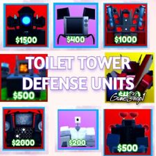 Toilet tower defense for sale  Shipping to Ireland