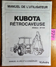 Kubota bt1100 retrocaveuse d'occasion  Expédié en Belgium