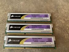 LOTE DE 3 MEMORIA RAM CORSAIR XMS3 DDR3 TR3X6G1600C9 J2-2 segunda mano  Embacar hacia Argentina