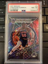 JONATHAN KUMINGA 2021 MOSAIC OVERDRIVE PRIZM RC ROOKIE #25 PSA 8 NM-MT WARRIORS, used for sale  Shipping to South Africa