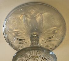 Used, Glass 10” Diameter Cake Stand Vintage for sale  Shipping to South Africa