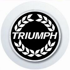 Triumph white crest for sale  PAIGNTON