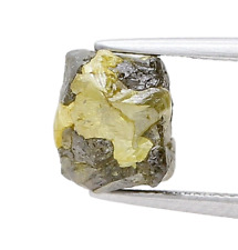 Naturale Cubo Forma Grezzo Diamante 3.61TCW Grigio Giallo Verde Mix Colore Crudo segunda mano  Embacar hacia Mexico