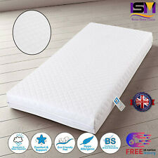 Used, NEW  QUILTED BABY COT BED TODDLER MATTRESS WATERPROOF BREATHABLE ALL SIZES for sale  MANCHESTER