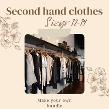Second hand clothes, sizes12/14, make your own bundle for sale  Shipping to South Africa
