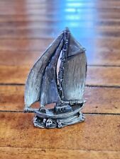 Vintage pewter sailboat for sale  Shawano