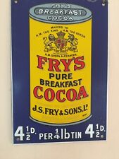 Fry breakfast cocoa for sale  CAMBERLEY