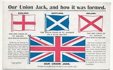 Postcard union jack for sale  LONDON