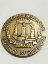 Medaglia bronzo repubblica usato  Sovramonte
