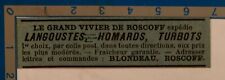 Grand vivier roscoff d'occasion  Beaumont-de-Lomagne